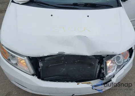 2012 Honda Odyssey Ex-L from USA, damaged, VIN 5FNRL5H62CB033706